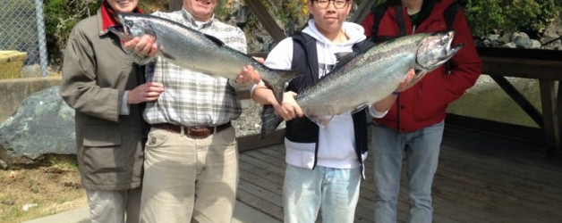 Fishing near Victoria